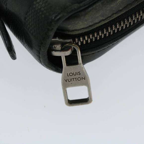 LOUIS VUITTON Damier Infini  Zippy XL Travel Case Black onyx N61254 Auth 67136 - Picture 9 of 16
